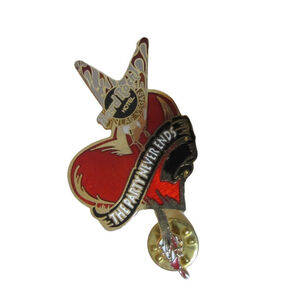 Hard Rock Hotel Heart Guitar Pin The Party Never Ends